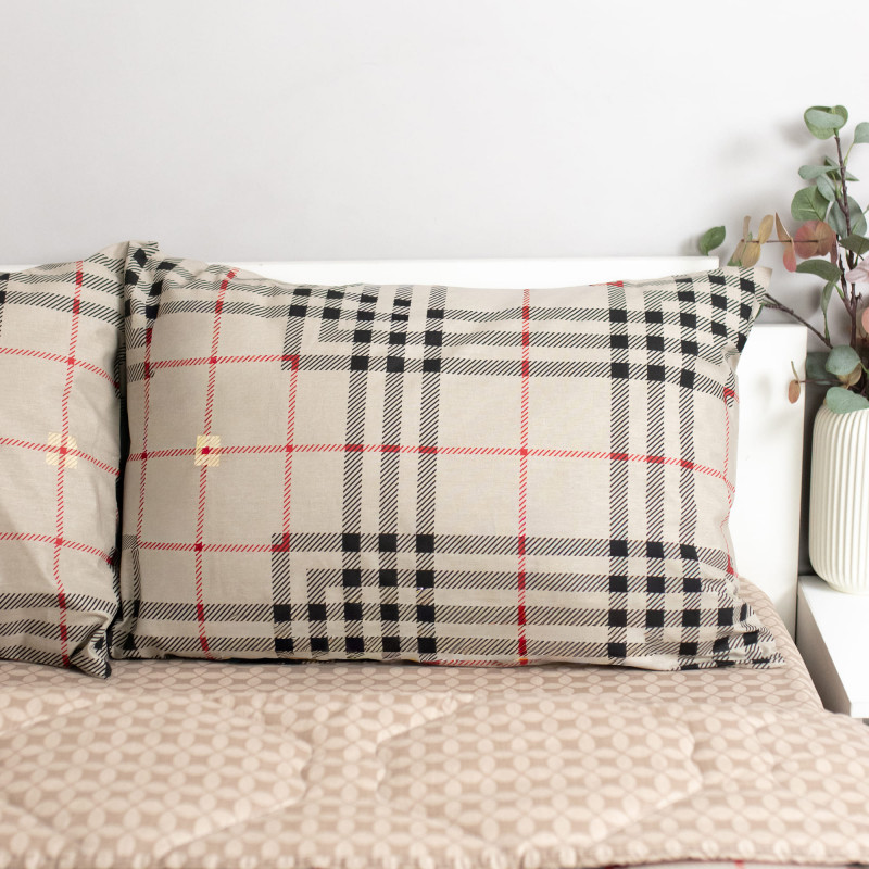 Набор летний Киана 2 сп, поплин (хлопок 100 %), наволочка (50х70)